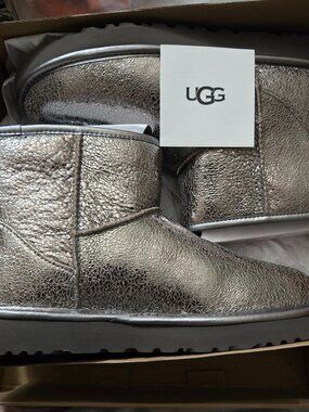 Classic mini metallic sparkle UGG